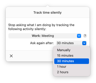 Screenshot apply activity automatically